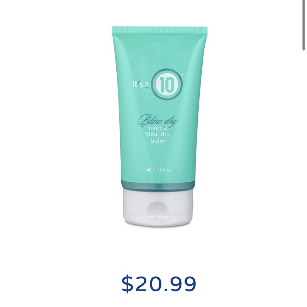 It’s a 10 blow dry balm